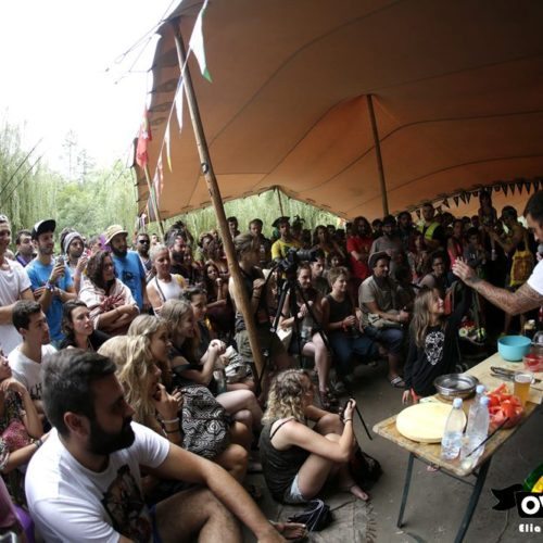 Tolmin, 19/08/2016 - OVERJAM REGGAE FESTIVAL 2016 - University - How To Create Integration Through Food - speaker: Chef Rubio - Foto © 2016 Elia Falaschi / OverJam