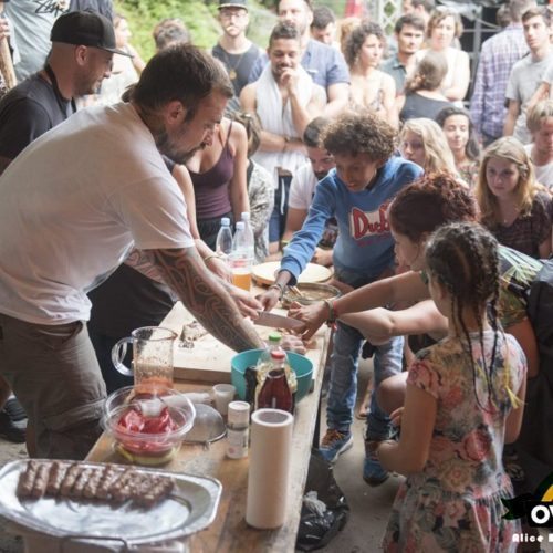 Tolmin, 19/08/2016 - OVERJAM REGGAE FESTIVAL 2016 - University - How To Create Integration Through Food - speaker: Chef Rubio - Foto © 2016 Alice BL Durigatto / OverJam