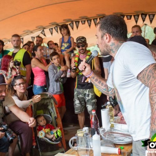 Tolmin, 19/08/2016 - OVERJAM REGGAE FESTIVAL 2016 - University - How To Create Integration Through Food - speaker: Chef Rubio - Foto © 2016 Ranieri Furlan / OverJam